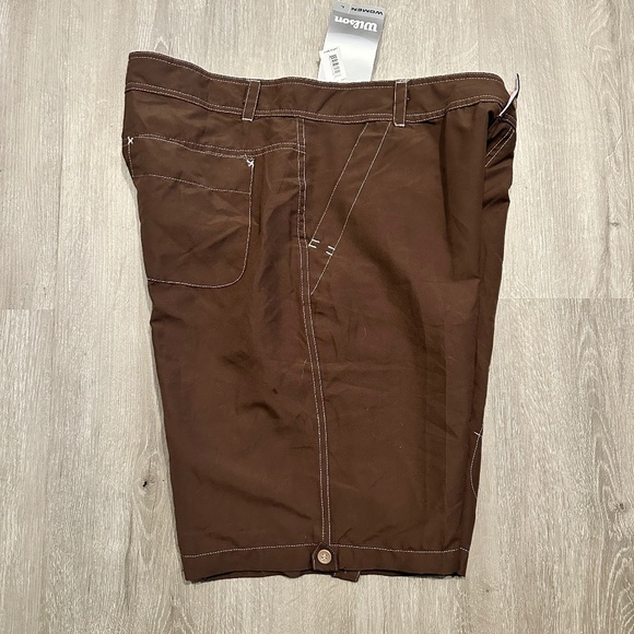 Wilson Light Weight Brown Shorts | Size Large | 10" Inseam | NWT - Picture 7 of 11